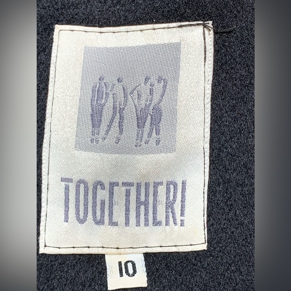 Together, Vintage Wool blend,  Full length Coat - Picture 10 of 13